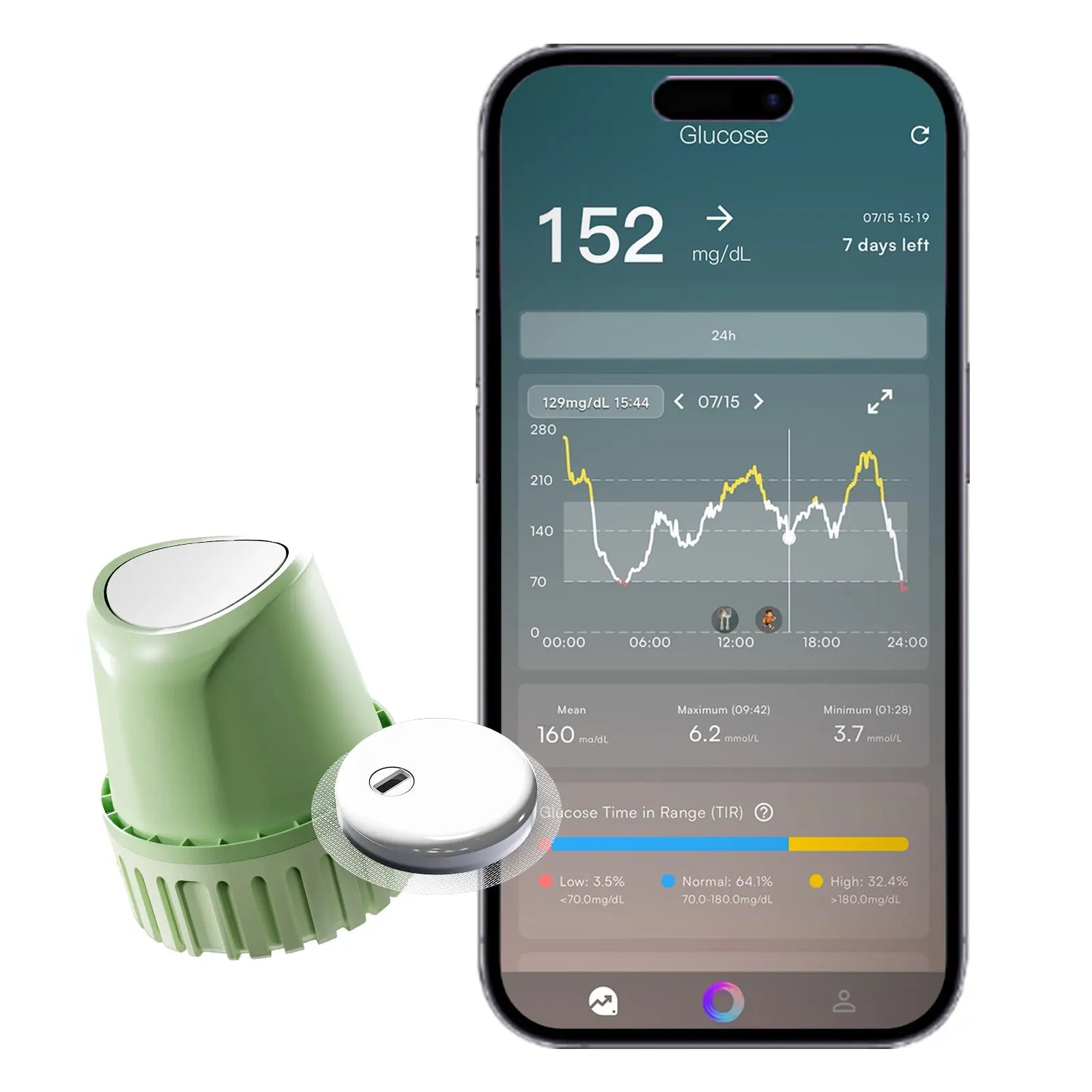 VitaTok CGM Device and App